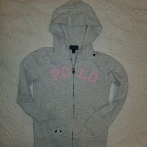 Ralph Lauren girls jacket/hoodie size 6